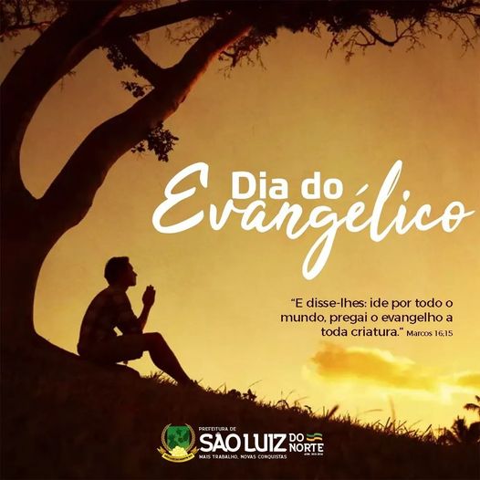 Dia do Evangélico!  Prefeitura Municipal de Conquista MG