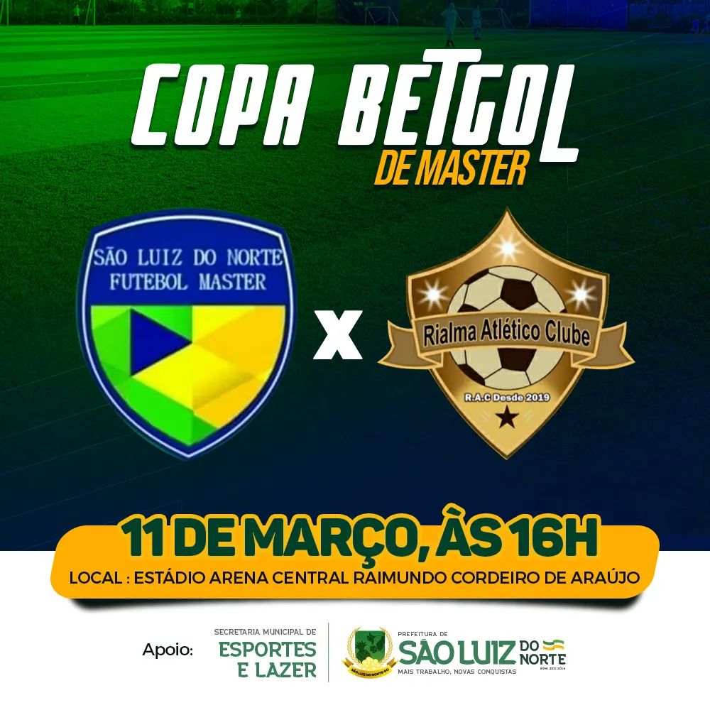 COPA BETGOL - Prefeitura de São Luiz do Norte